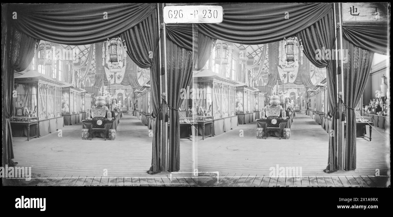 Vienna, esposizione mondiale 1873, Persia, arti e mestieri, 1873 - 18730101 PD1045 - Rechteinfo: Rights Managed (RM) Foto Stock