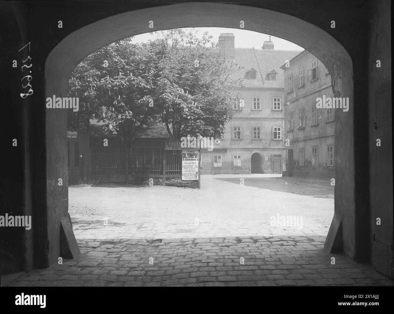 Vienna 4, Wiedner Main Street, Freihaus (Casa libera): 1° tribunale, 12.05.1912 - 19120512 PD0017 - Rechteinfo: Rights Managed (RM) Foto Stock