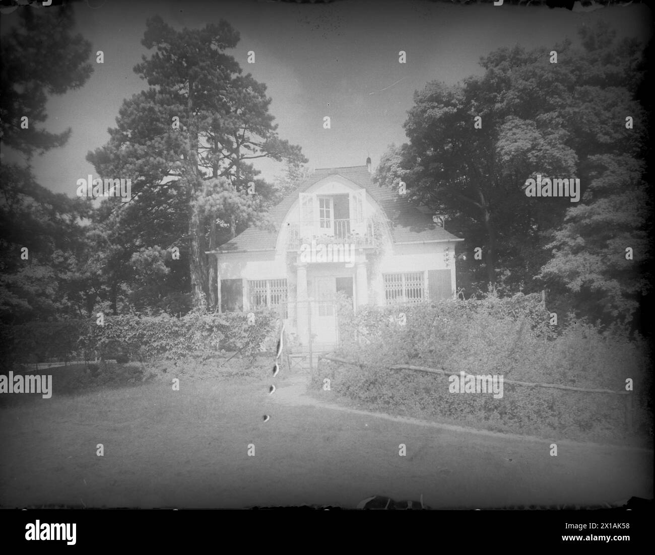 Vienna 19, Theresienschloessel, 22.07.1917 - 19170722 PD0011 - Rechteinfo: Diritti gestiti (RM) Foto Stock