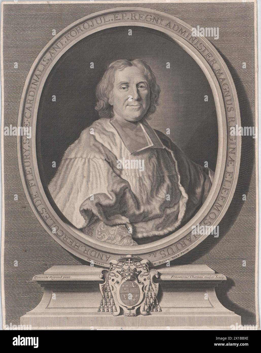 Fleury, André Hercule de, - 19830422 PD40069 - Rechteinfo: Diritti gestiti (RM) Foto Stock