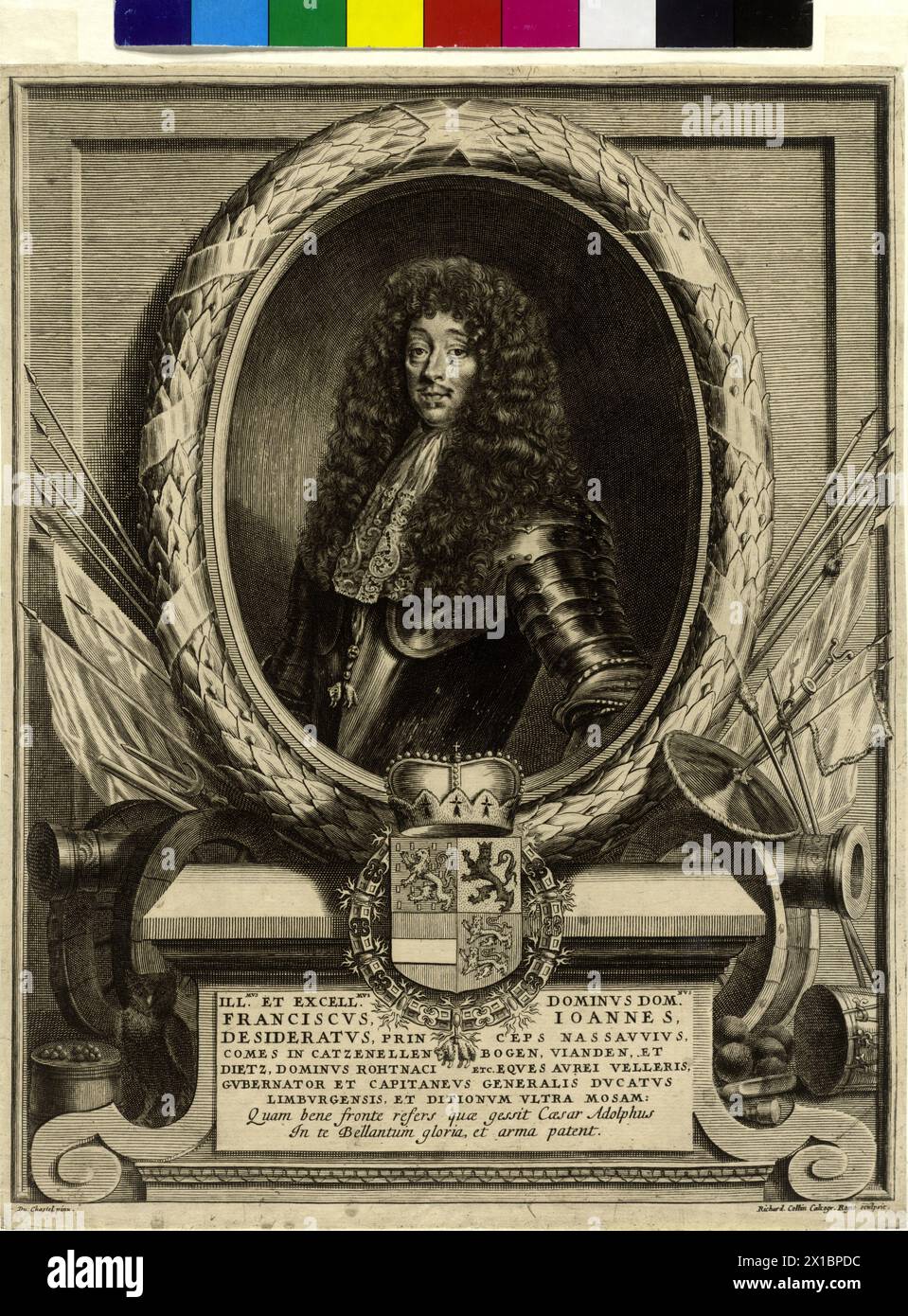 Johann Franz desiderio, Principe di Nassau-Siegen, - 19300101 PD19217 - Rechteinfo: Diritti gestiti (RM) Foto Stock