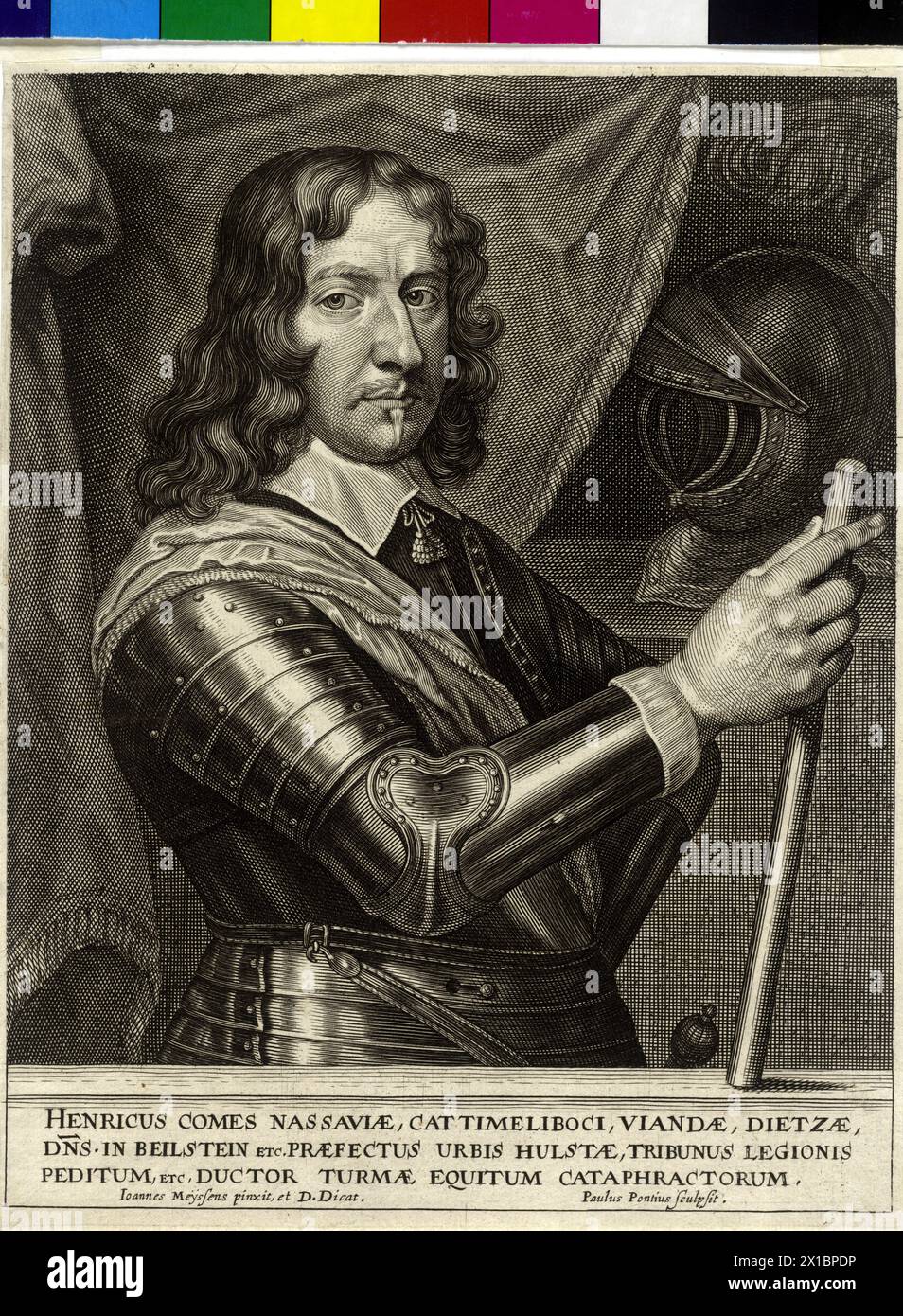 Henry, conte von Nassau-Siegen, - 19300101 PD19258 - Rechteinfo: Rights Managed (RM) Foto Stock