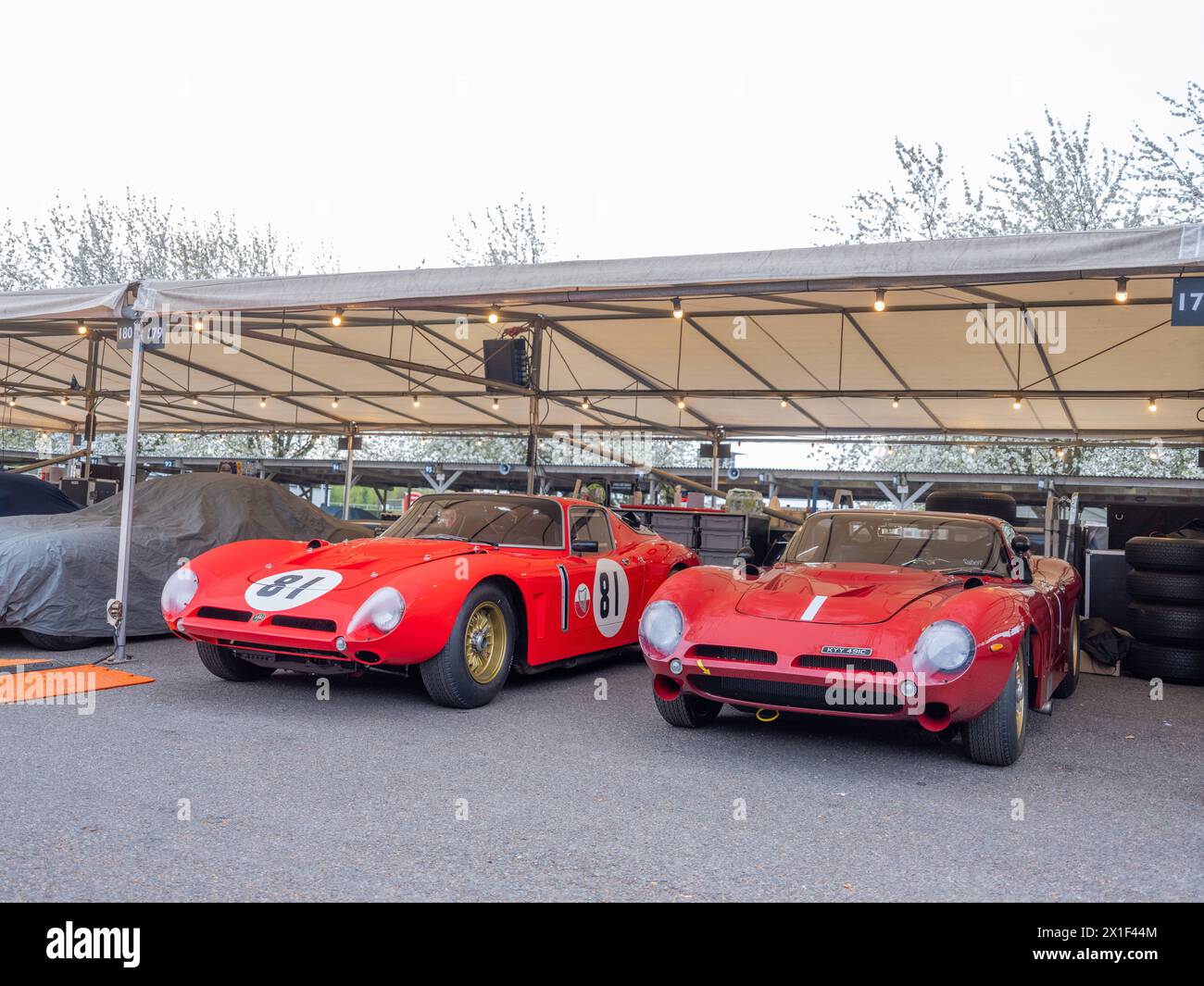 Aprile 2024 - 81a riunione dei membri a Goodwood Foto Stock