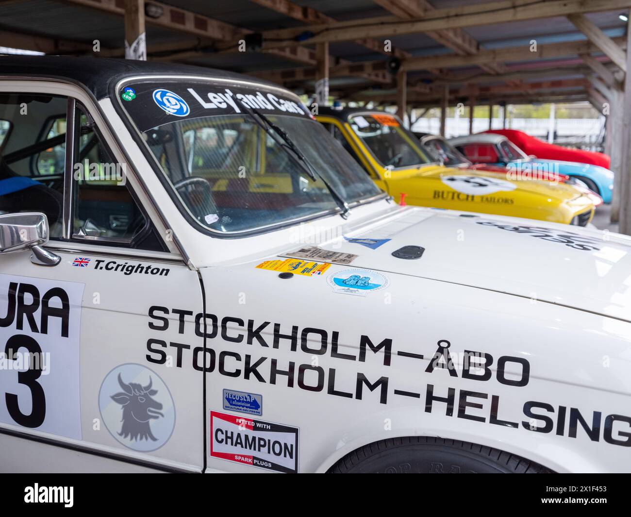 Aprile 2024 - 81a riunione dei membri a Goodwood Foto Stock