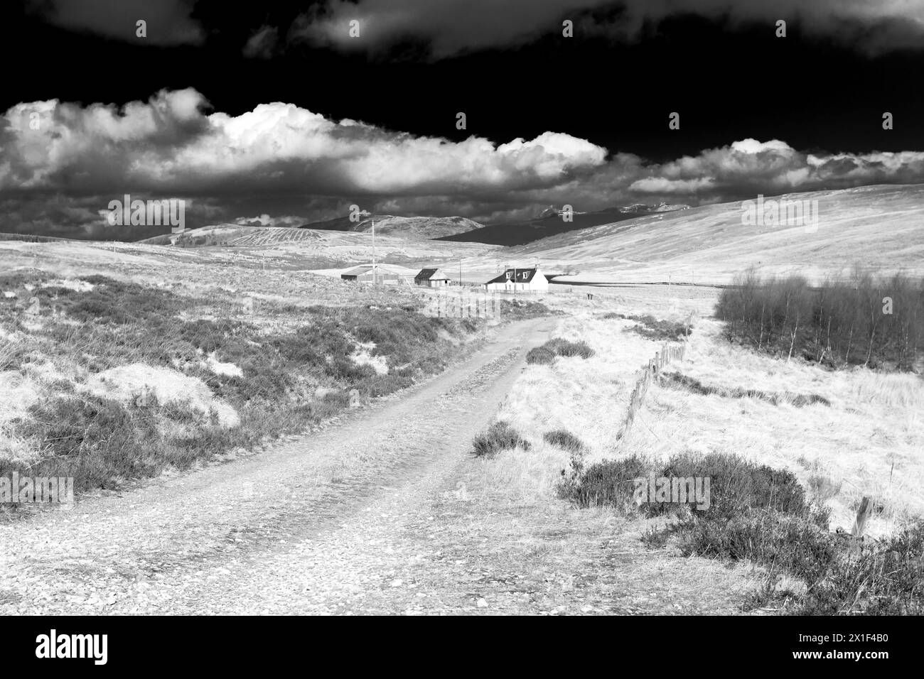 Paesaggio mozzafiato a Caithness Foto Stock