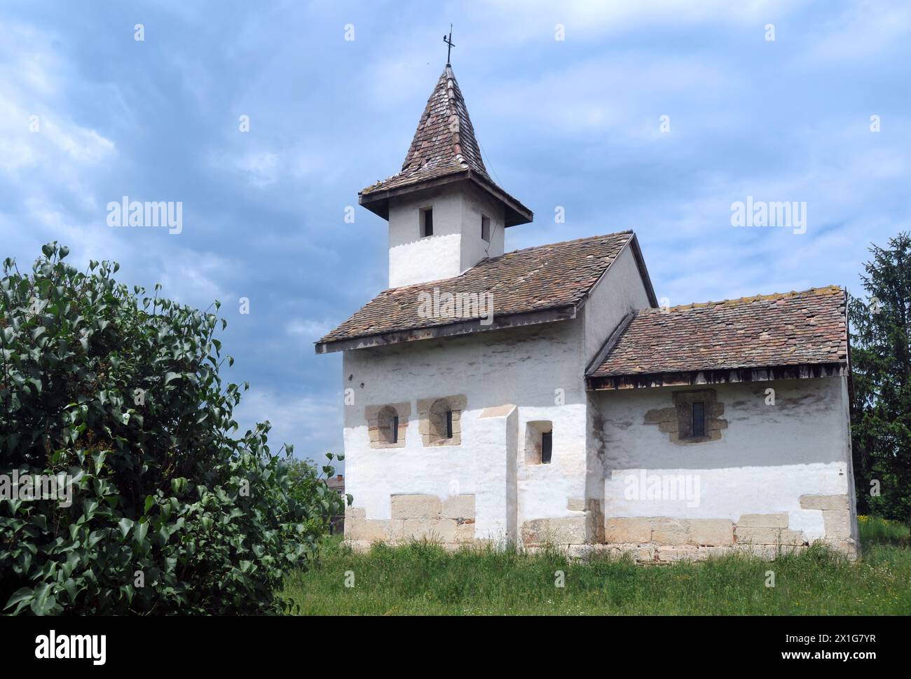 Chiesa di San Giorgio, Streisangeorgiu, Romania Foto Stock