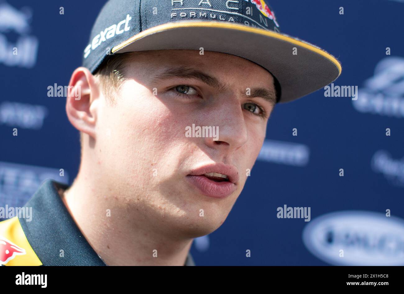 Il pilota di Formula 1 Max Verstappen (NED/Red Bull Racing) durante la preparazione del Gran Premio di Formula 1 austriaco al Red Bull Ring di Spielberg, Austria, il 2016/06/30. - 20160630 PD4922 - Rechteinfo: Diritti gestiti (RM) Foto Stock