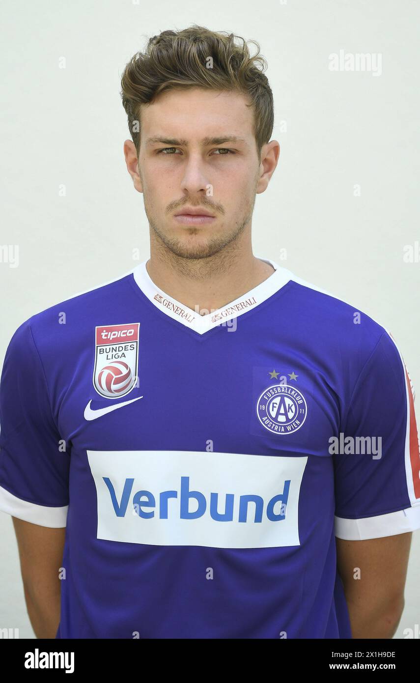 Il servizio fotografico ufficiale della Bundesliga Club FK Austria Wien al Landessportzentrum viva di Steinbrunn, Austria, il 2017/07/07. IMMAGINE: David Cancola - 20170707 PD5125 - Rechteinfo: Rights Managed (RM) Foto Stock