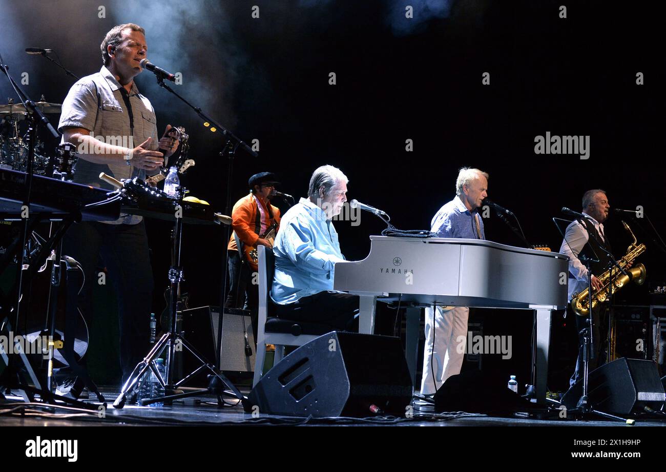 Brian Wilson durante il concerto allo Stadthalle di Vienna, Austria, il 10 luglio 2017. - 20170720 PD6295 - Rechteinfo: Diritti gestiti (RM) Foto Stock