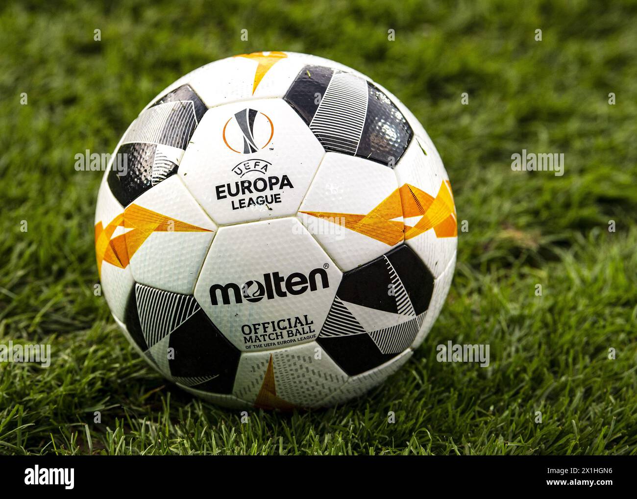 Calcio durante la partita di calcio del gruppo D della UEFA Europa League tra LASK Linz e Rosenborg BK a Pasching, Austria, il 19 settembre 2019. - 20190919 PD7402 - Rechteinfo: Diritti gestiti (RM) Foto Stock