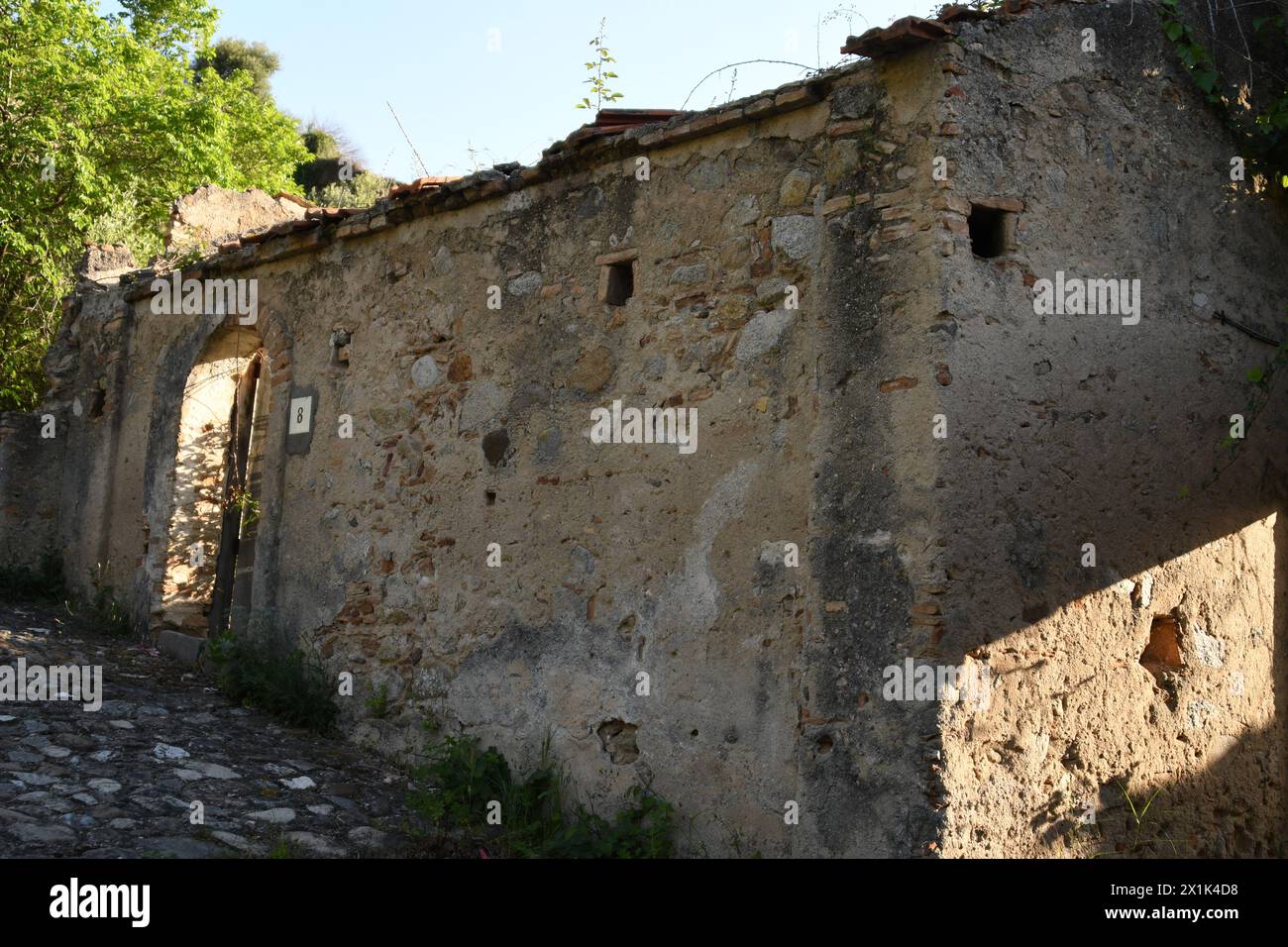 Fiumara Reggio Calabria Italia - Distretto Terra Foto Stock