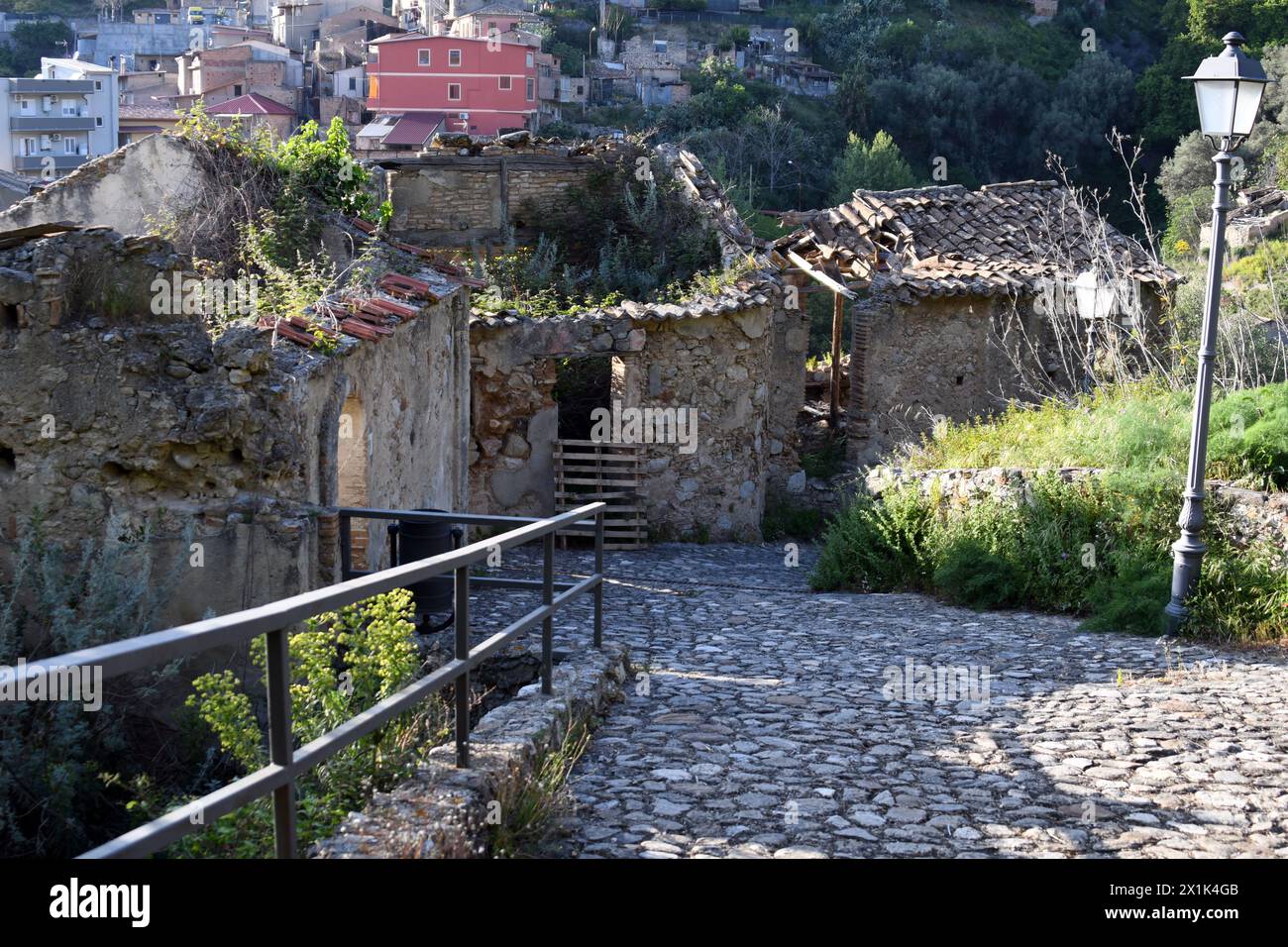 Fiumara Reggio Calabria Italia - Distretto Terra Foto Stock