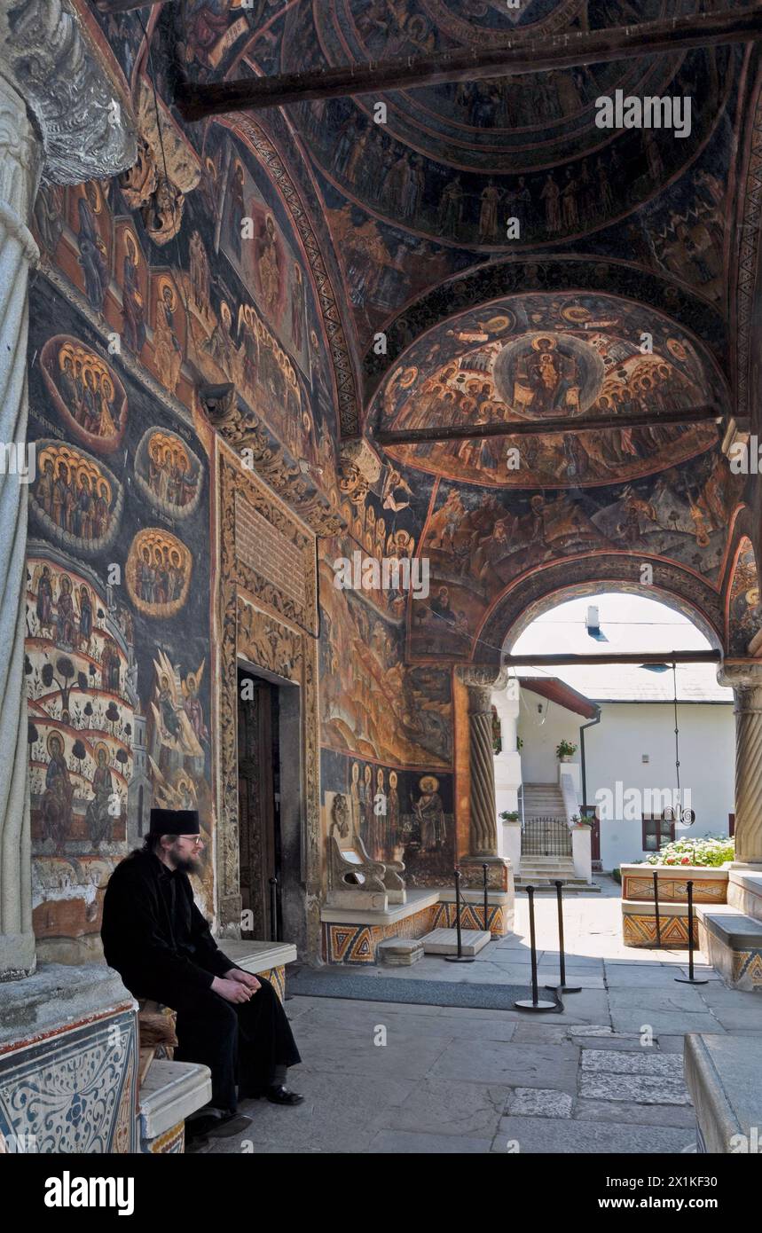 Monastero di Cozia, contea di Valcea, Romania Foto Stock