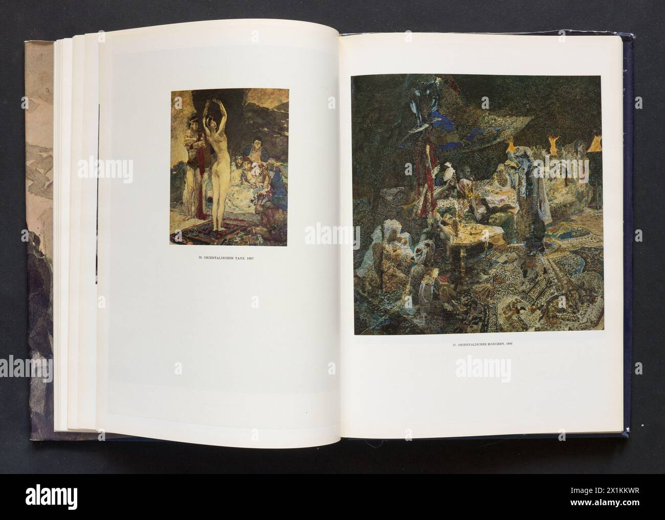 The Art album di Mikhail Aleksandrovich Vrubel (in russo: Михаил Александрович Врубель; 17 marzo, [O.S. 5 marzo] 1856 – 14 aprile, [O.S. 1 aprile] 1910) è stato un pittore, disegnatore e scultore russo, pubblicato per la prima volta nel 1986 in URSS. Foto Stock