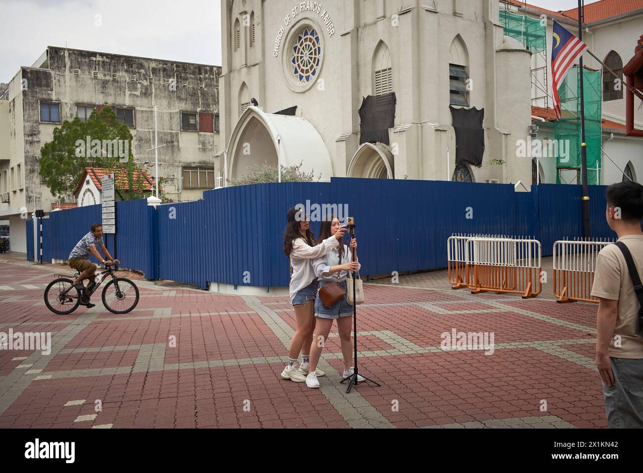 John Angerson 2024. Malacca, Malesia, Foto Stock