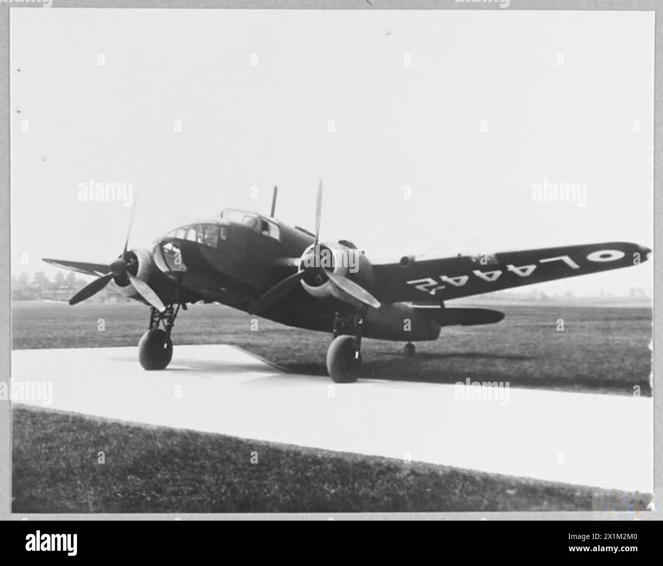 Gli aerei militari britannici operati dalla Royal Air Force sono utilizzati per addestrare, ricognizione e missioni di combattimento durante la seconda guerra mondiale Foto Stock