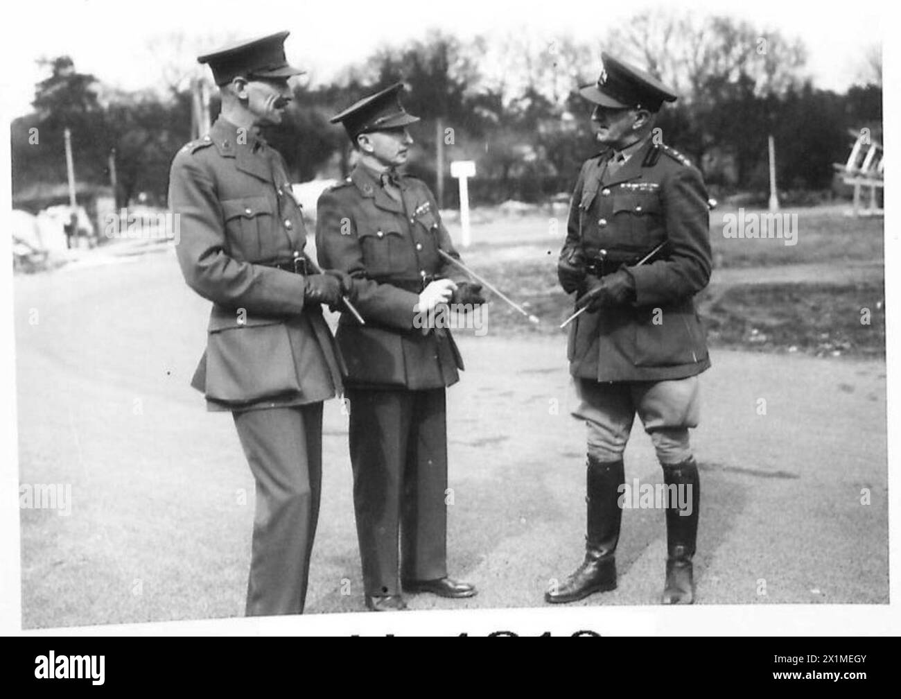 Proprietari di giornali francesi in visita al Royal Army Medical Corps di Aldershot, British Army. Foto Stock