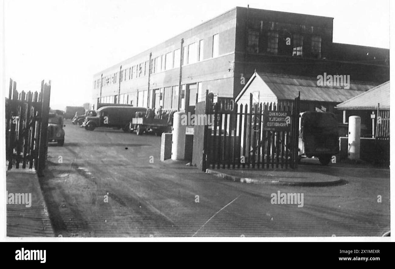 Alloggi e ante-room delle suore infermieristiche costruiti dall'esercito britannico all'interno di fortificazioni, che forniscono alloggi e strutture per il personale medico. Foto Stock