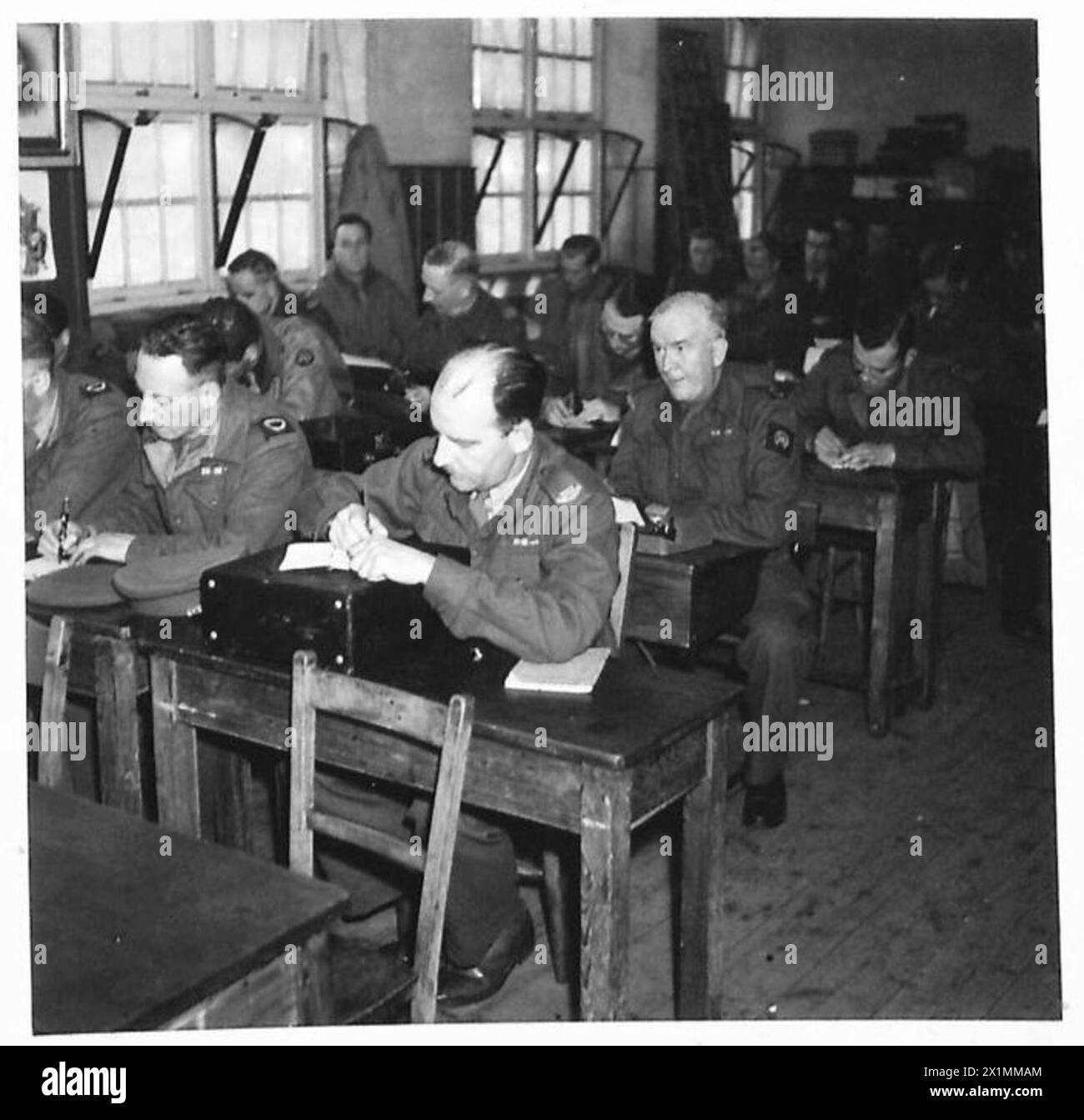 Panoramica delle operazioni e del personale dell'esercito britannico in Gran Bretagna durante il 1939-1945, British Army. Foto Stock