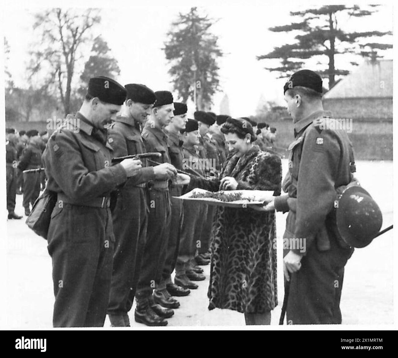 Panoramica delle operazioni, dell'addestramento e delle attività dell'esercito britannico in Gran Bretagna durante il 1939-1945. Foto Stock