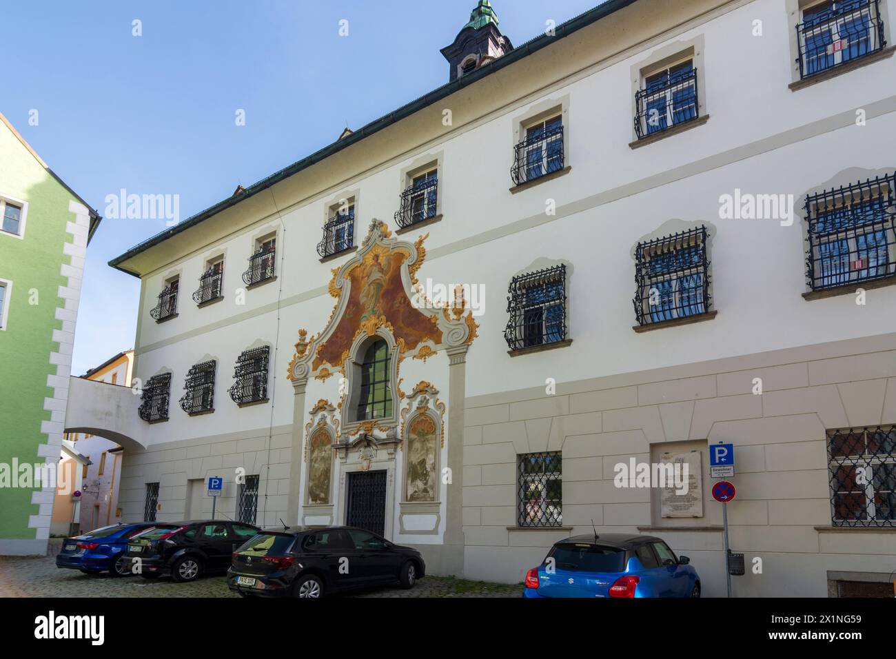 Passau: Bürgerliche Waisenhaus (orfanotrofio Bourgeois) anche orfanotrofio Lukas Kern o casa per bambini Lukas Kern, è un orfanotrofio a Niederbayern, Lower B. Foto Stock