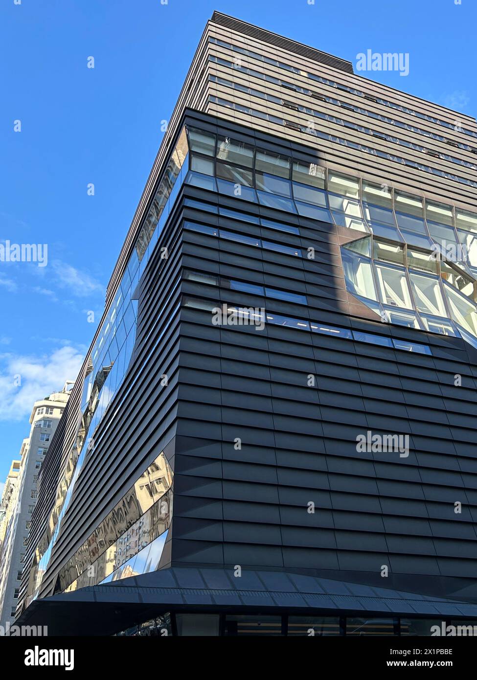 Edificio del centro universitario, vista esterna, The New School, 65 Fifth Avenue, New York City, New York, Stati Uniti Foto Stock