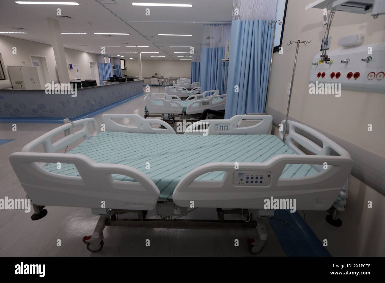 reparto di un ospedale pubblico di maternità nella città di Irece, Bahia. Foto Stock