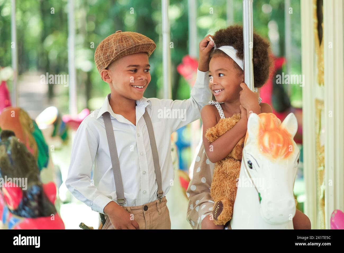 L'infanzia è il momento migliore Foto Stock
