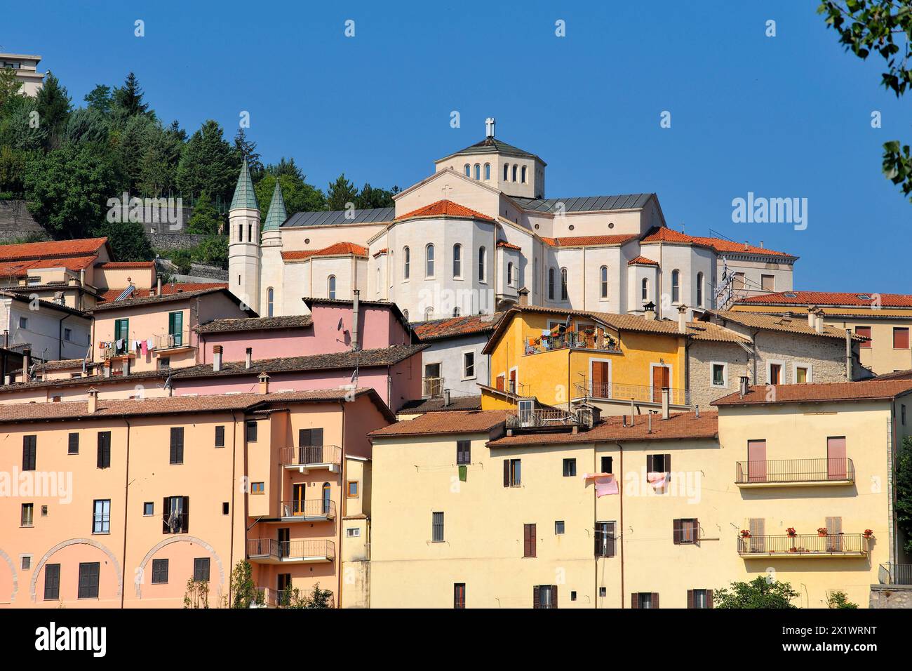 Basilica di Santa Rita. Cascia. Umbria. Italia Foto Stock