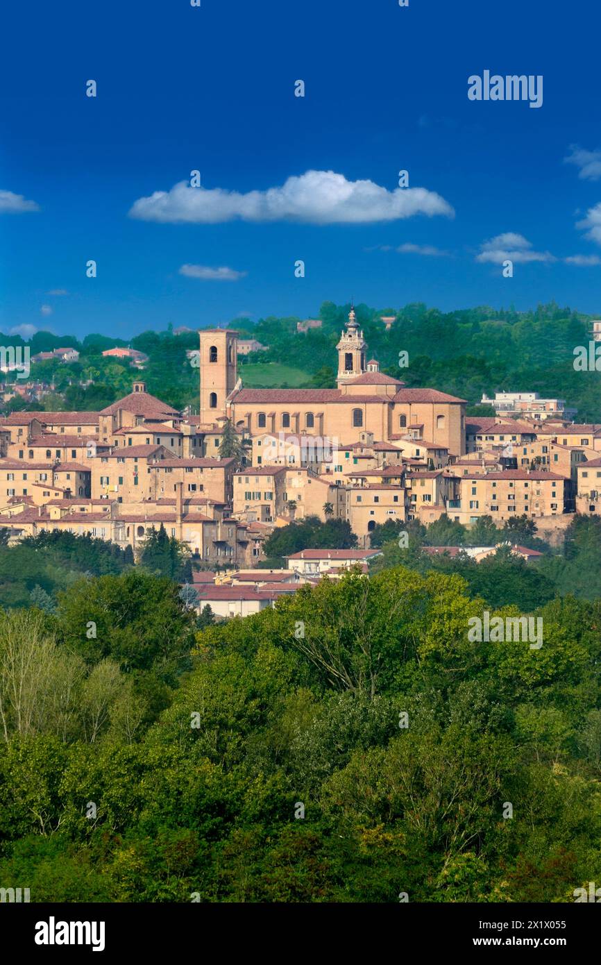 Vista sulla città. Jesi. Marche. Italia Foto Stock