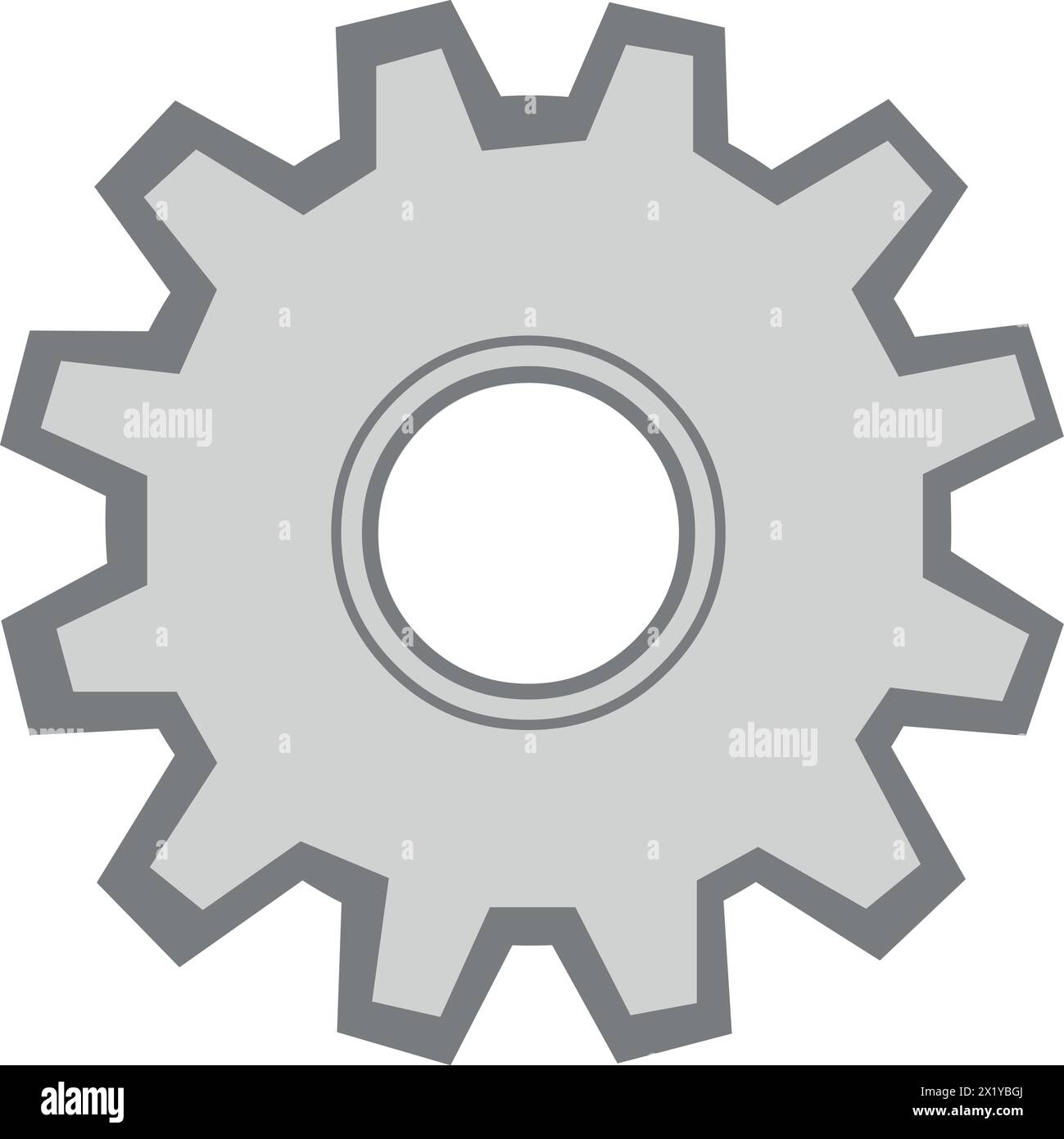 ingranaggio illustrazione vettoriale Illustrazione Vettoriale