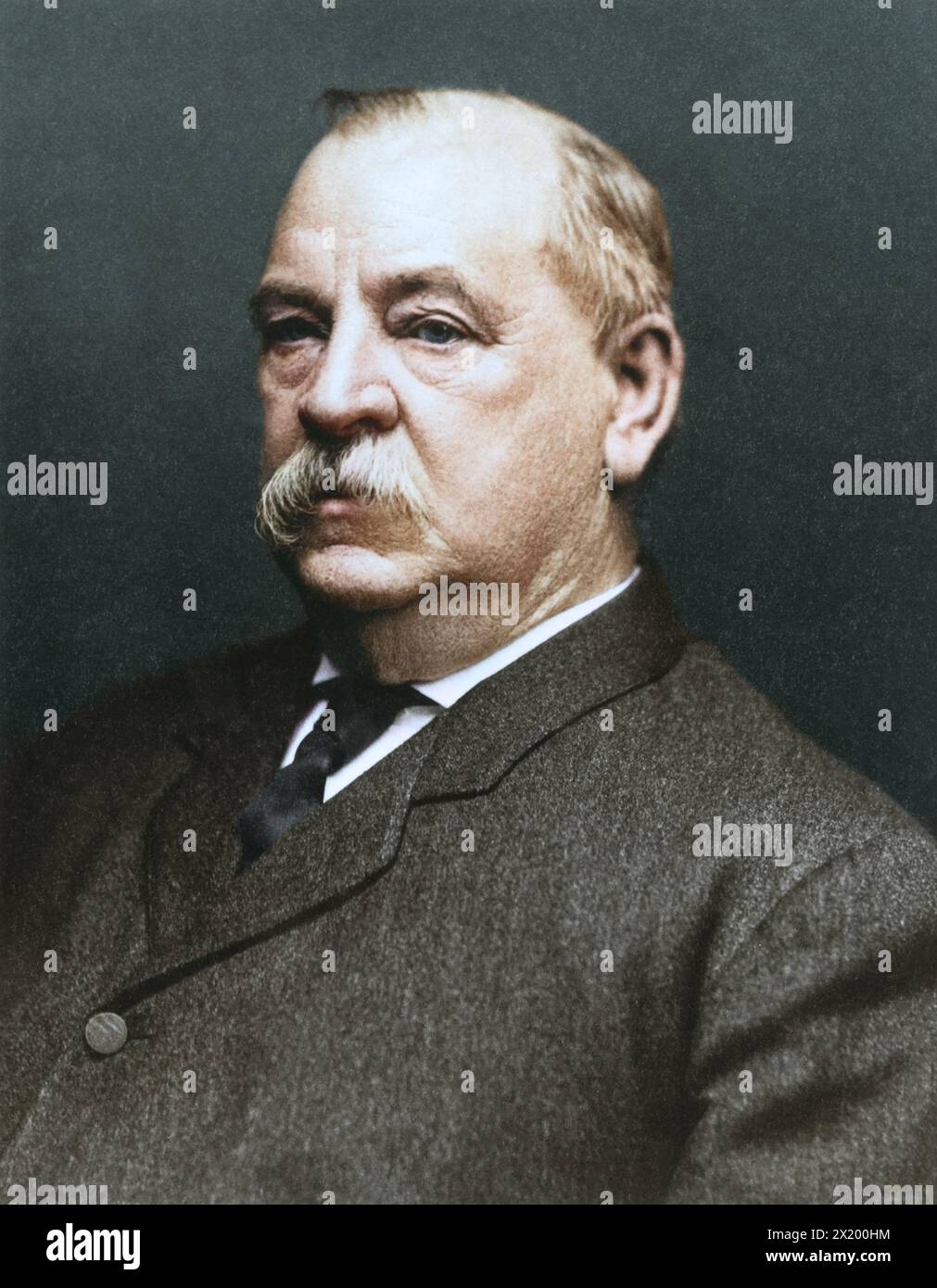 Grover Cleveland. Di Pach Brothers Studio. Tra 1904. Foto Stock