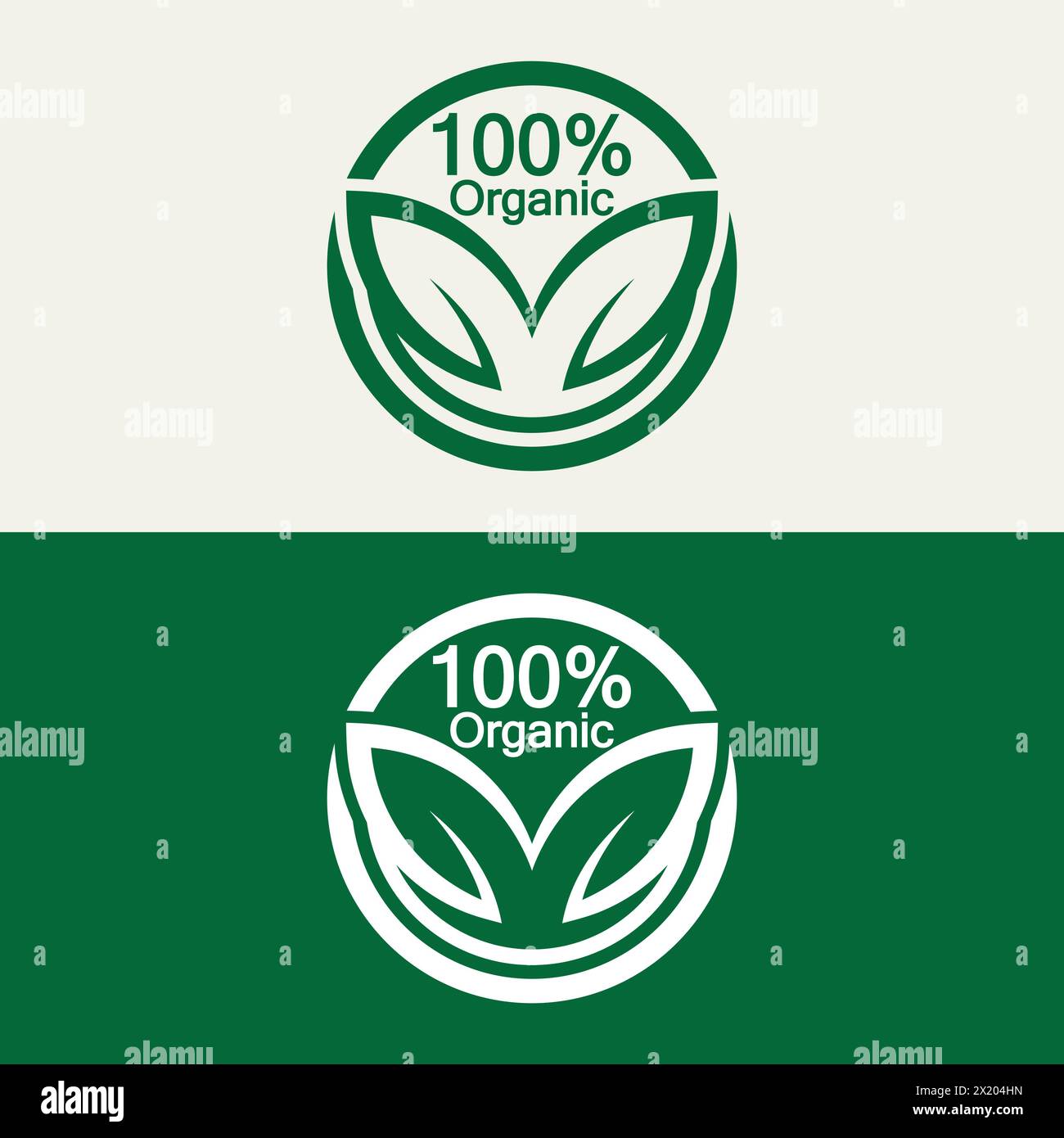 design del logo vettoriale organico al 100%. Può essere utilizzato per etichette, badge, stampe, volantini, striscioni, web, infografica-vettoriale degli elementi Illustrazione Vettoriale