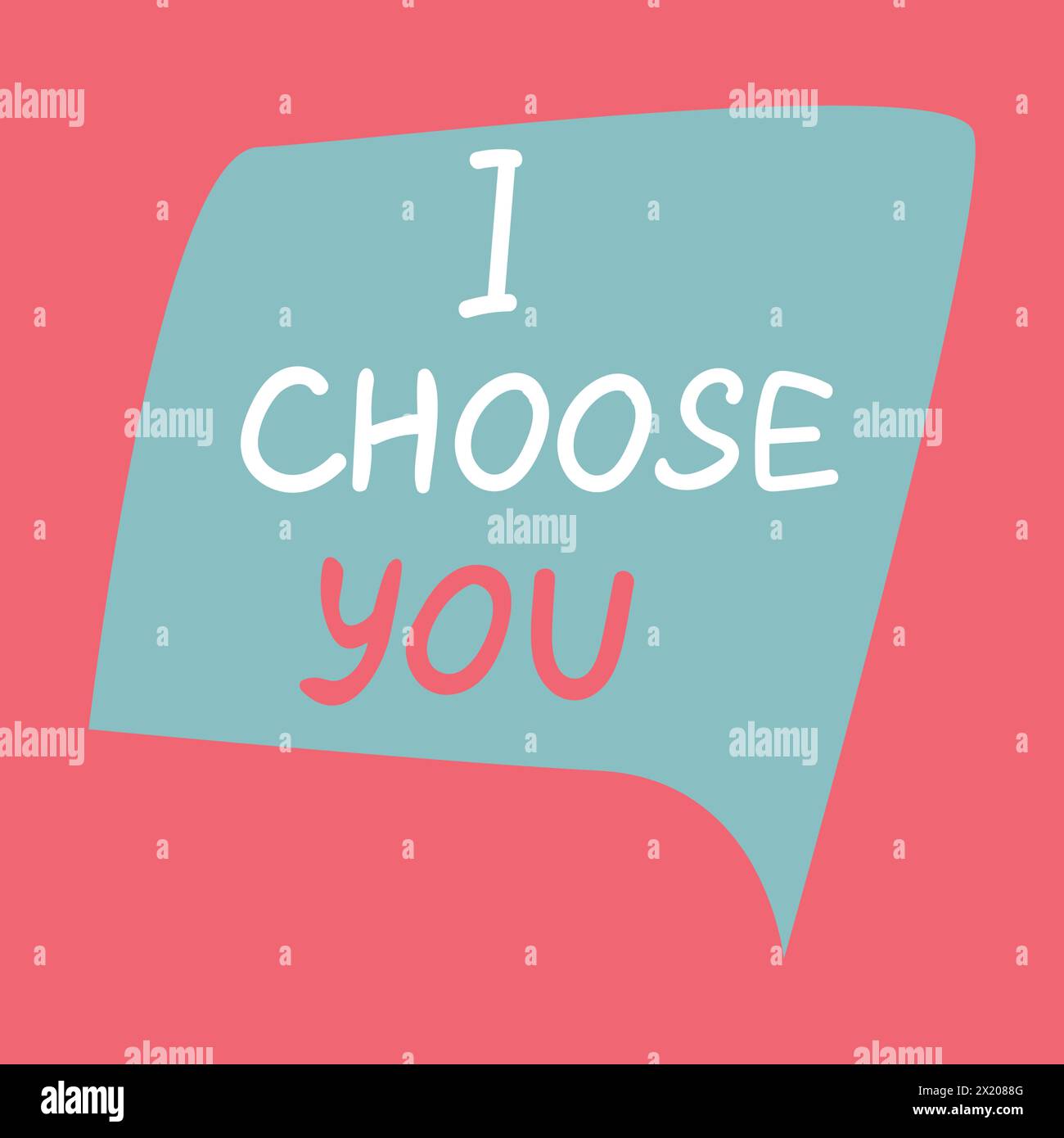 Illustrazione vettoriale della bolla vocale con frase di complimento, citazioni di auto-amore. L'illustrazione vettoriale può essere utilizzata per banner e poster. Illustrazione Vettoriale