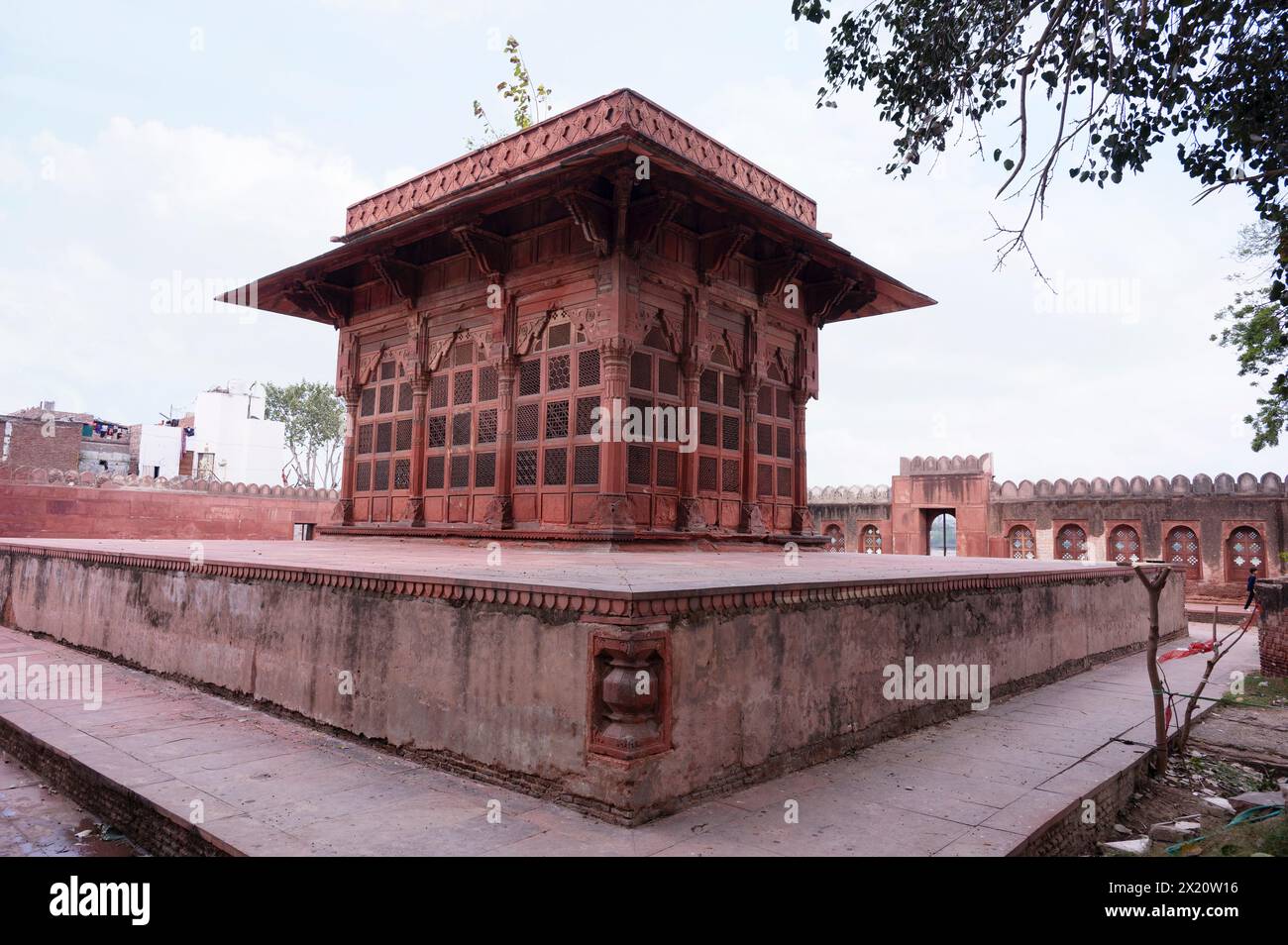 Chhatris di Jaswant Singh, Agra, Uttar Pradesh, India Foto Stock