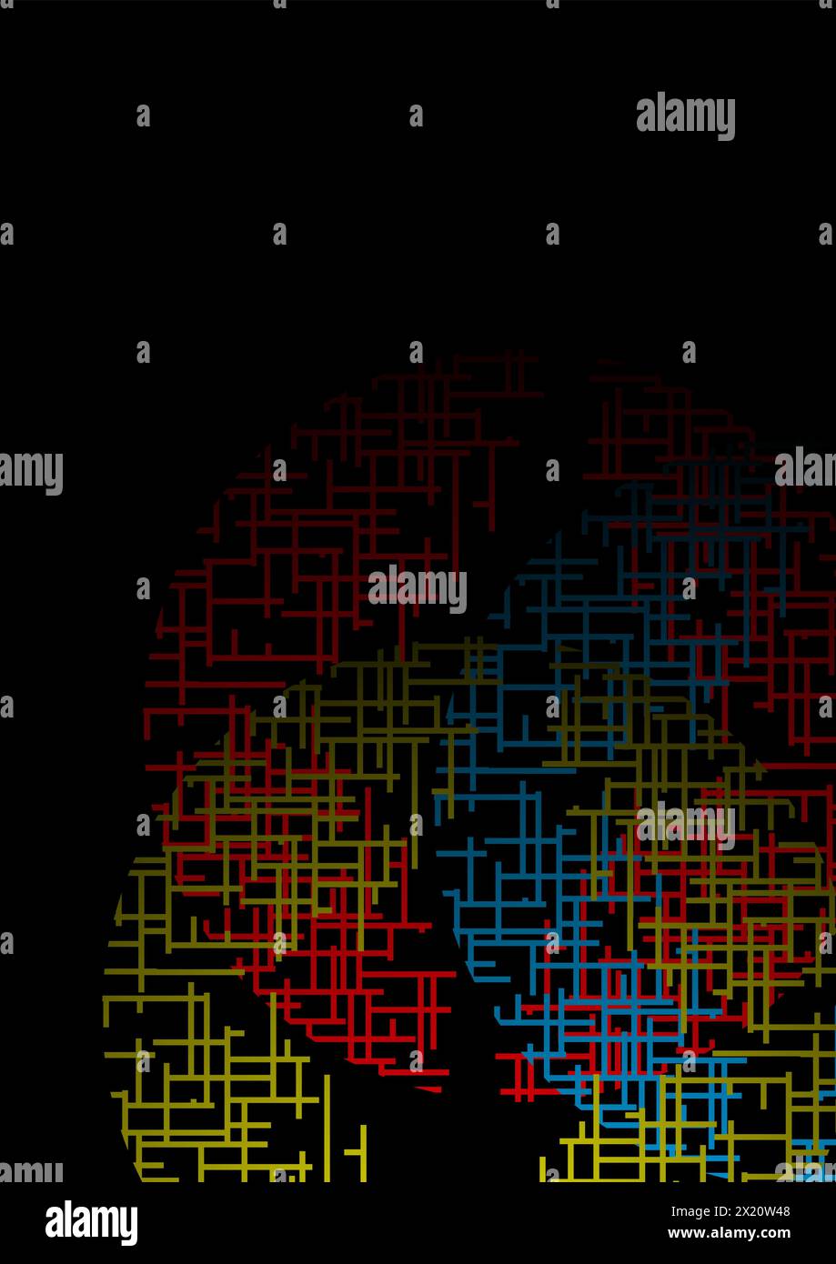 Colore della copertina Illustrazione Vettoriale
