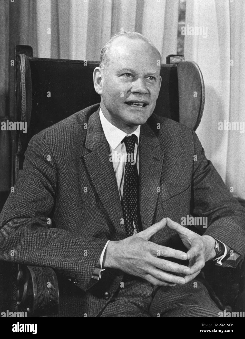 Stresemann, Wolfgang, 20.7.1904 - 6.11.1998, avvocato tedesco, direttore d'orchestra e intendente d'orchestra, ULTERIORI-DIRITTI-CLEARANCE-INFO-NOT-AVAILABLE Foto Stock