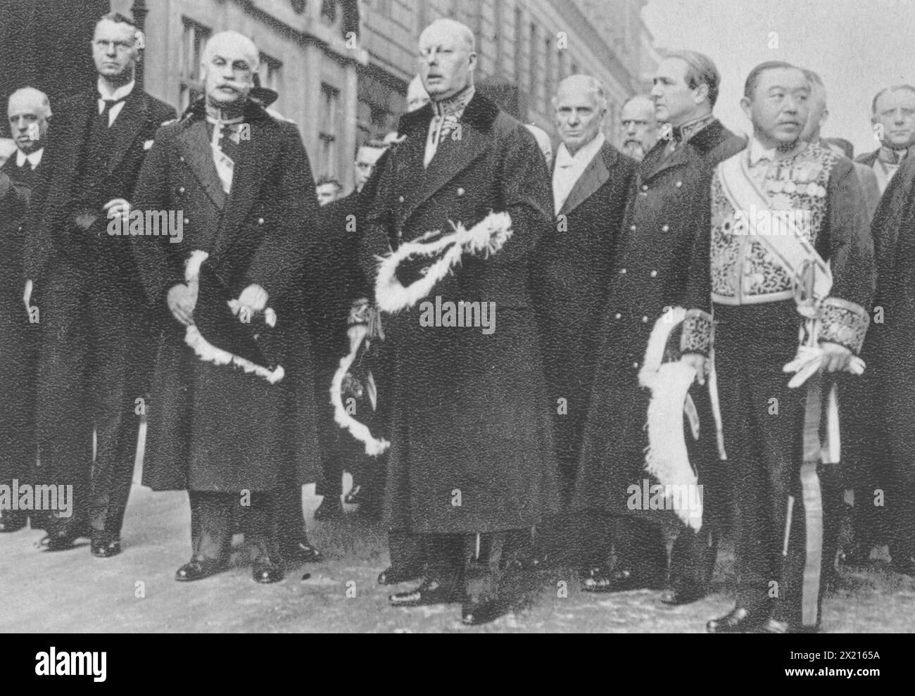 Stresemann, Gustav, 10.5.1878 - 3.10.1929, politico tedesco (Partito Popolare tedesco), morte, sepoltura, ULTERIORI-DIRITTI-CLEARANCE-INFO-NOT-AVAILABLE Foto Stock