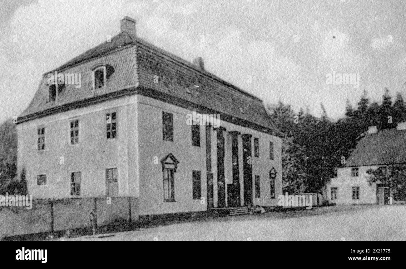 Geografia / viaggi, Danimarca, città e comunità, Augustenborg, Palais, stampa basata su fotografia, INFORMAZIONI AGGIUNTIVE-DI-AUTORIZZAZIONE-NON-DISPONIBILI Foto Stock