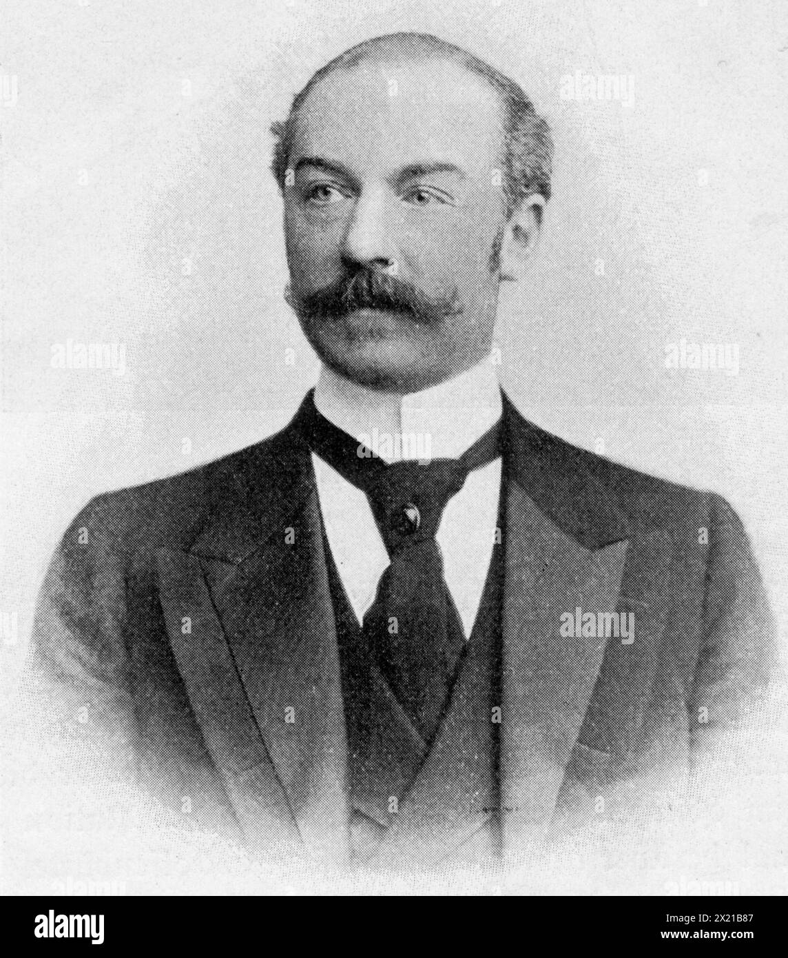 Wangenheim, M. von, direttore generale del teatro tedesco e governatore del castello, 1903, ULTERIORI DIRITTI-CLEARANCE-INFO-NOT-AVAILABLE Foto Stock