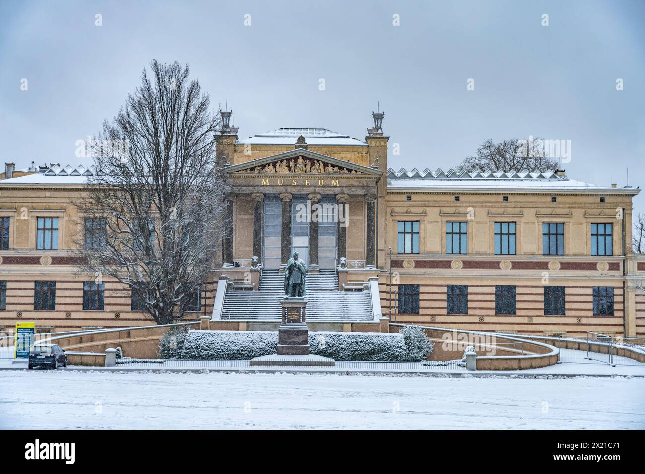 Schwerin State Museum, Meclemburgo-Pomerania Occidentale, Germania Foto Stock