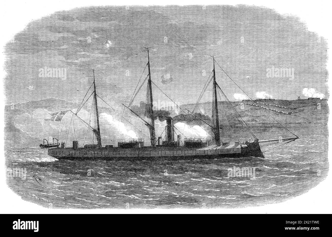 La guerra in Danimarca da uno schizzo del nostro artista speciale con