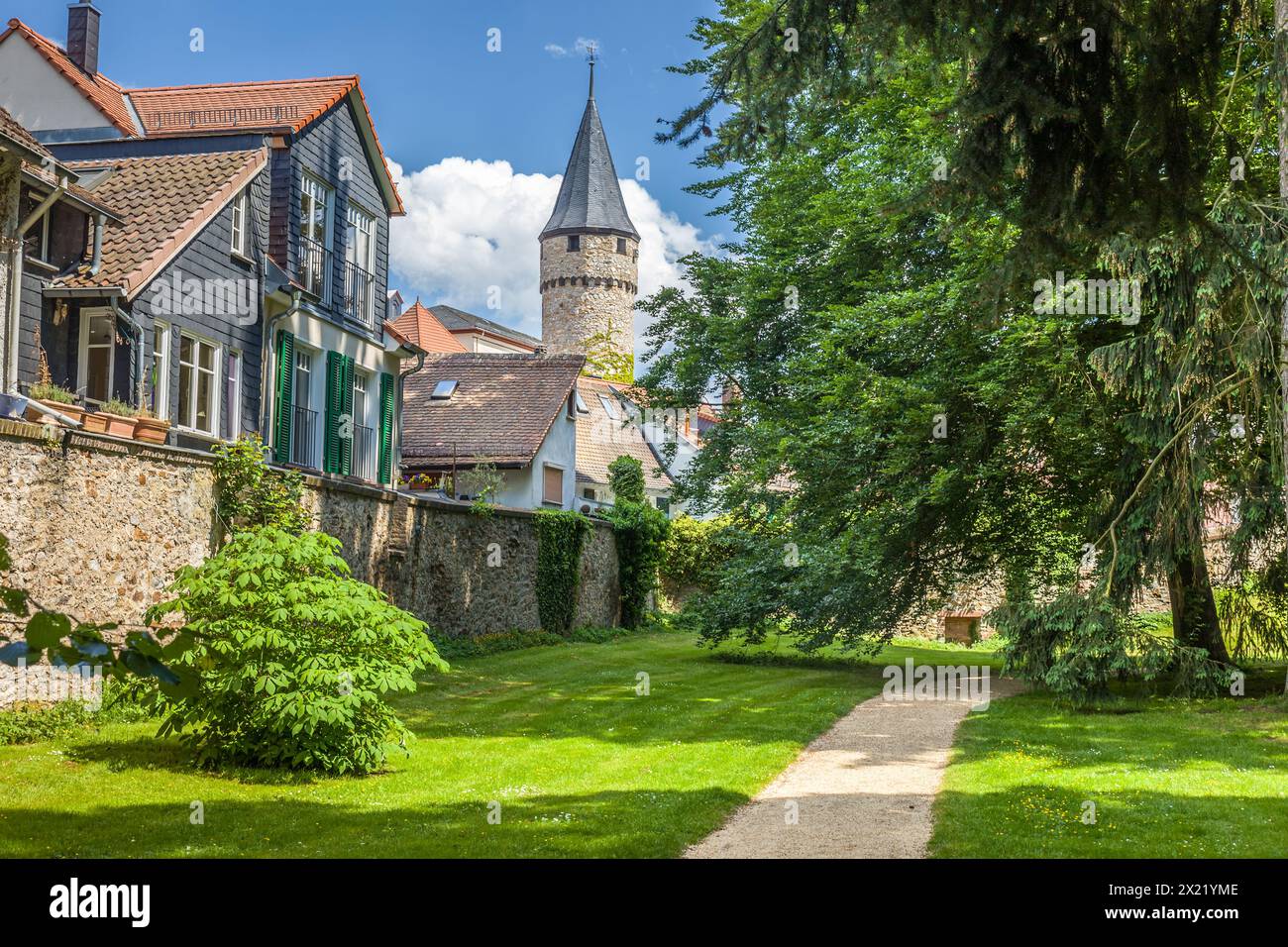 Geografia / viaggi, Germania, Assia, Bad Hombourg di fronte all'altezza, ULTERIORI DIRITTI-AUTORIZZAZIONE-INFO-NON-DISPONIBILI Foto Stock