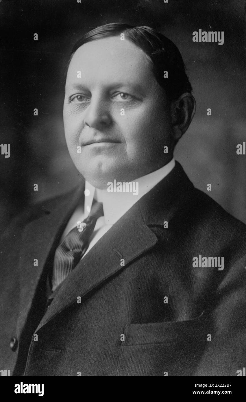 Oscar W. Underwood, 1910 anni. Il politico americano Oscar Wilder Underwood (1862-1929). Foto Stock
