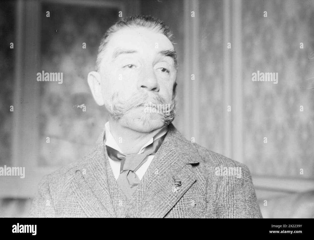 Walter Winans, 1910 anni. Foto Stock