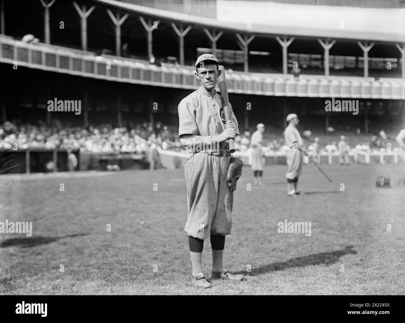 Johnny Evers, Chicago, NL (baseball), 1910. Foto Stock