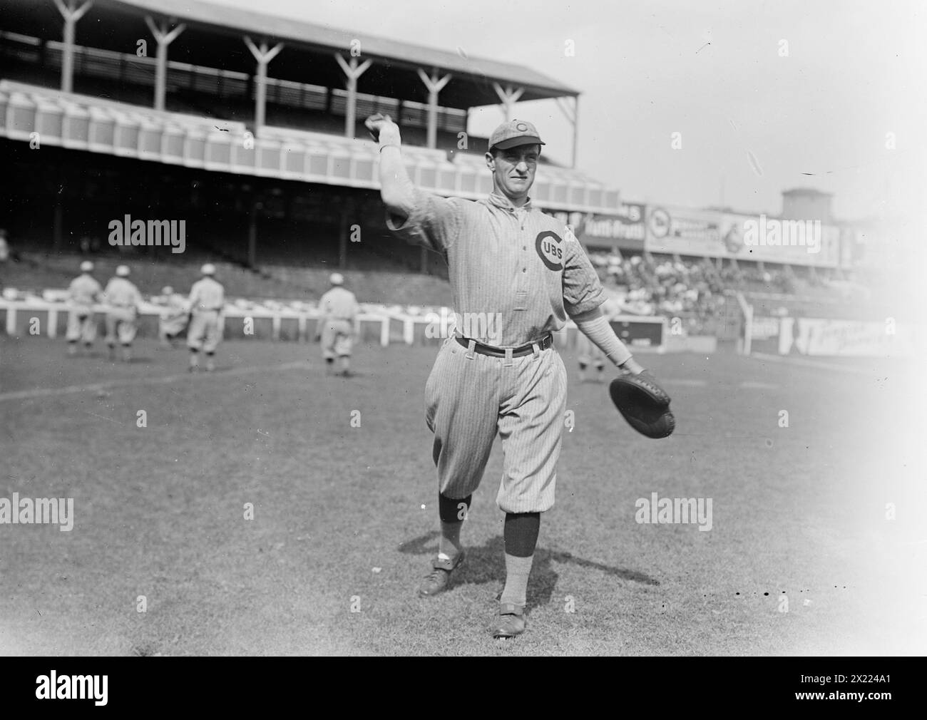 Jimmy Archer, Chicago, NL (baseball), 1910. Foto Stock