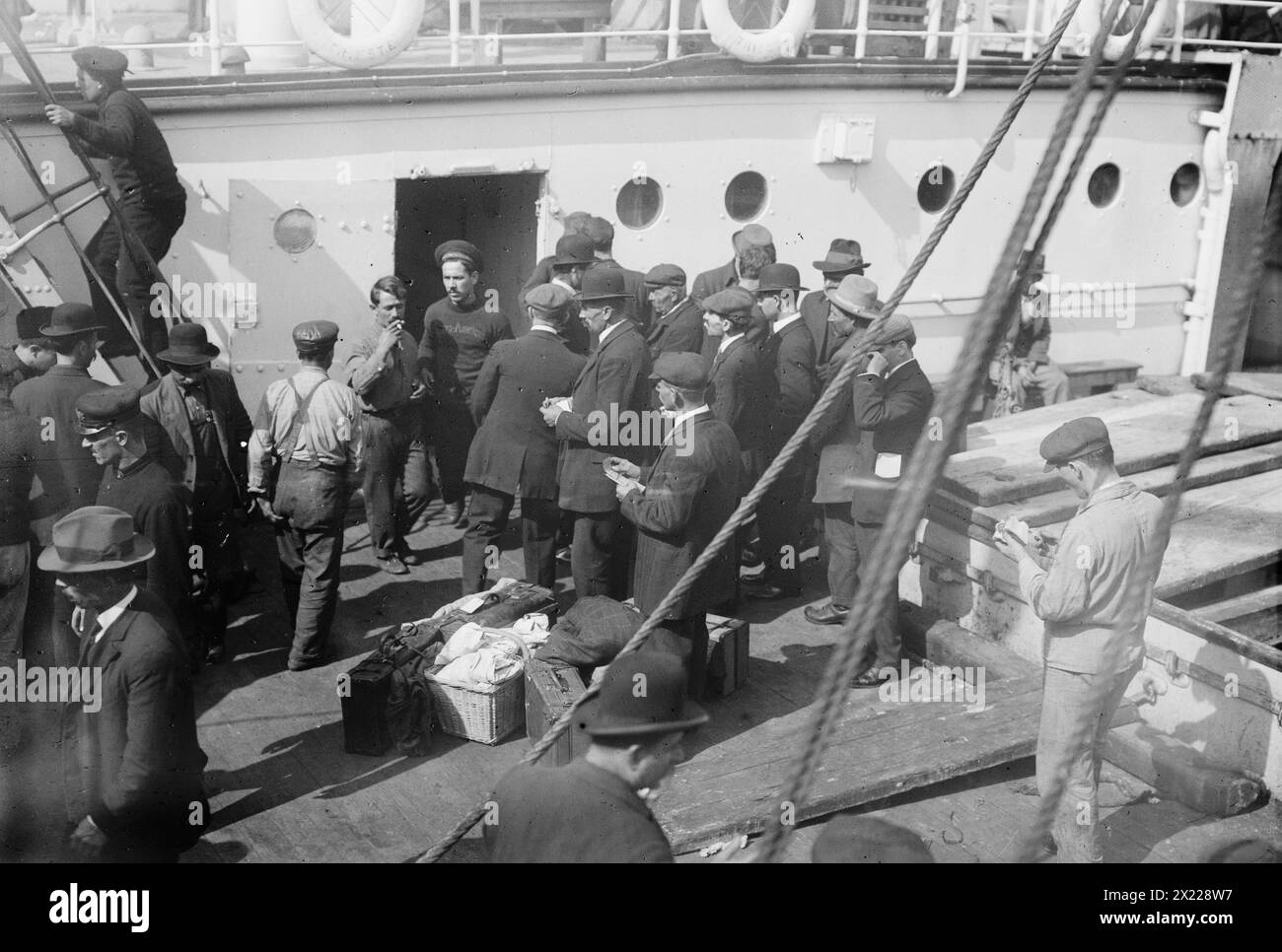 La USS Martha Washington ritornò per la guerra balcanica, tra il 1910 e il 1915. Foto Stock