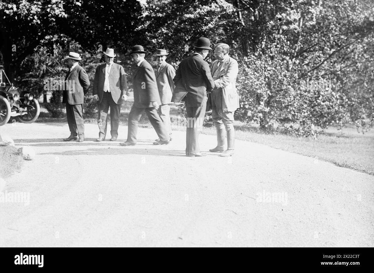 Roosevelt, Oyster Bay, 1912. Mostra il presidente Theodore Roosevelt, Oyster Bay, Long Island, New York. Foto Stock