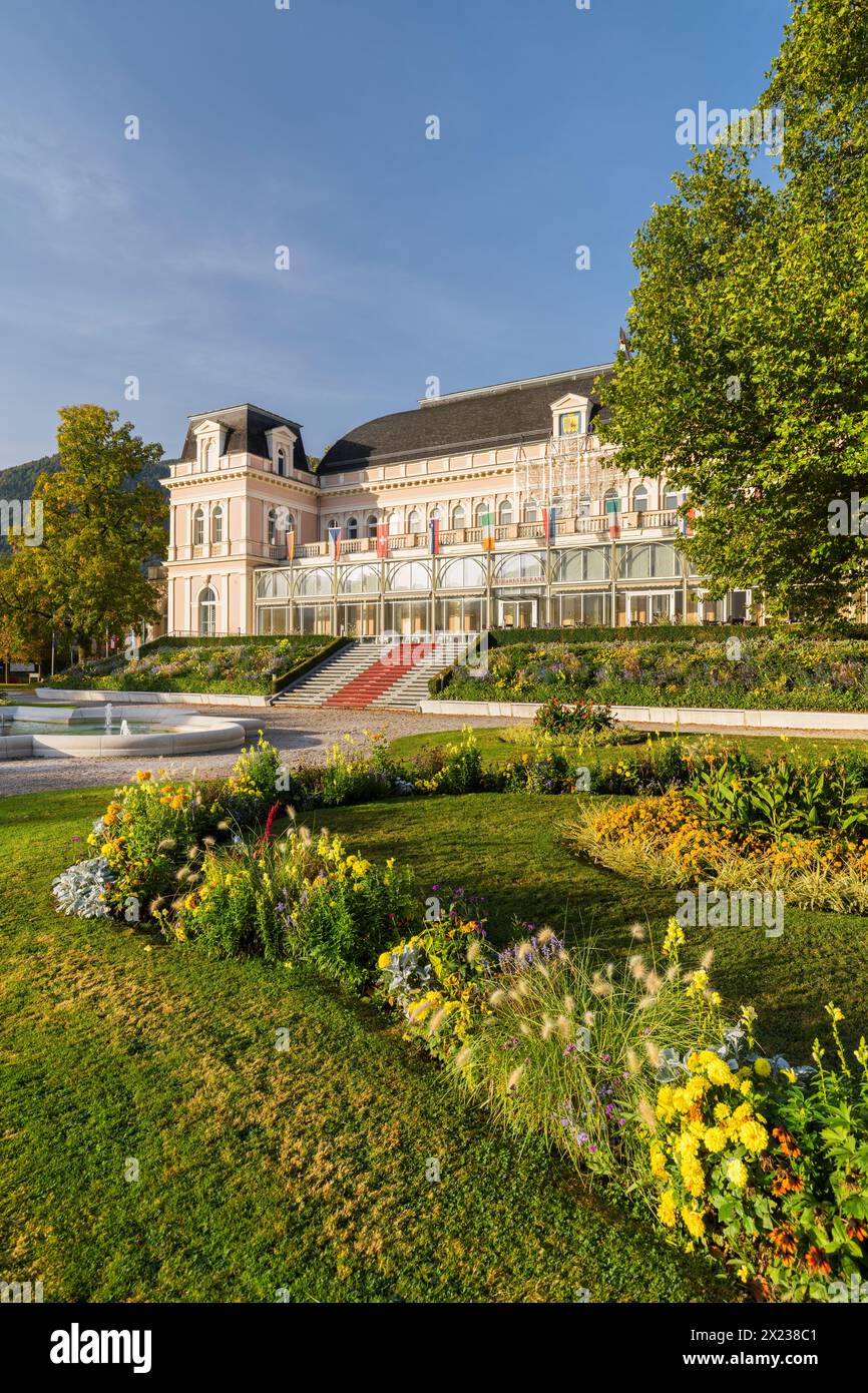 Congress and Theaterhaus, Kurpark, Bad Ischl, Salzkammergut, alta Austria, Austria Foto Stock